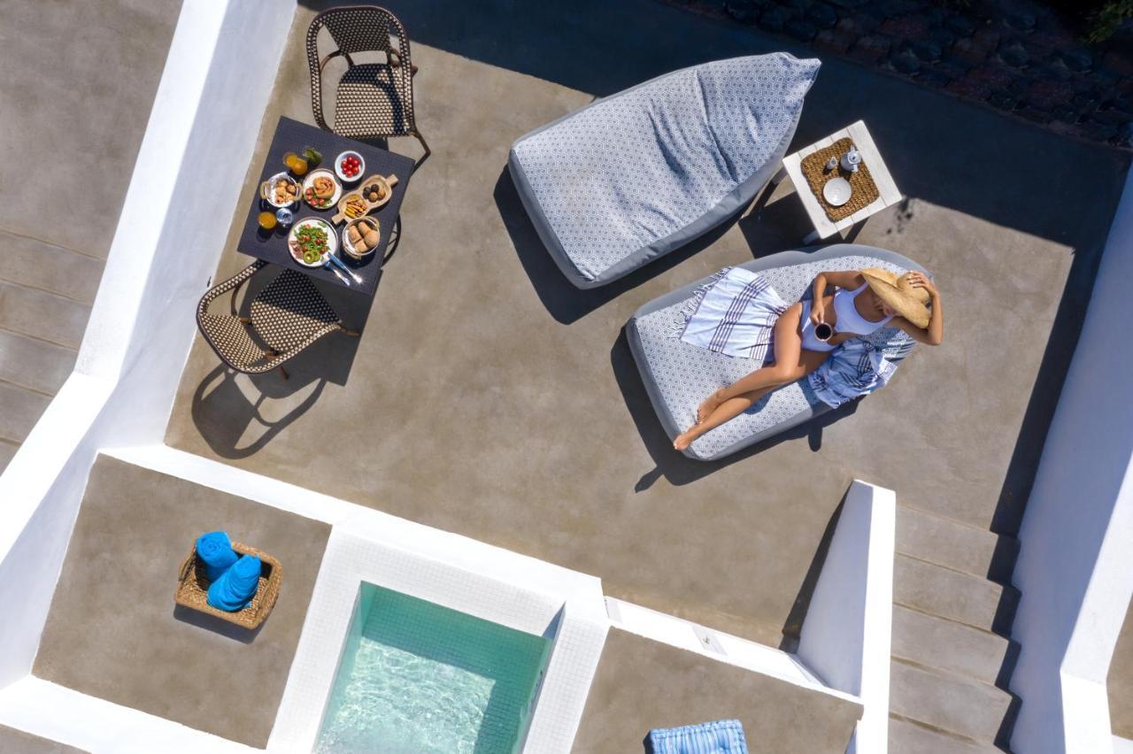 Santa Irina Luxury Sunny Lofts Hotel Perivolos  Exterior foto