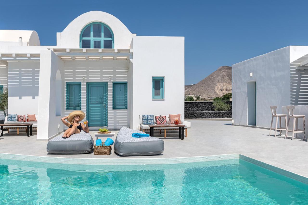 Santa Irina Luxury Sunny Lofts Hotel Perivolos  Exterior foto