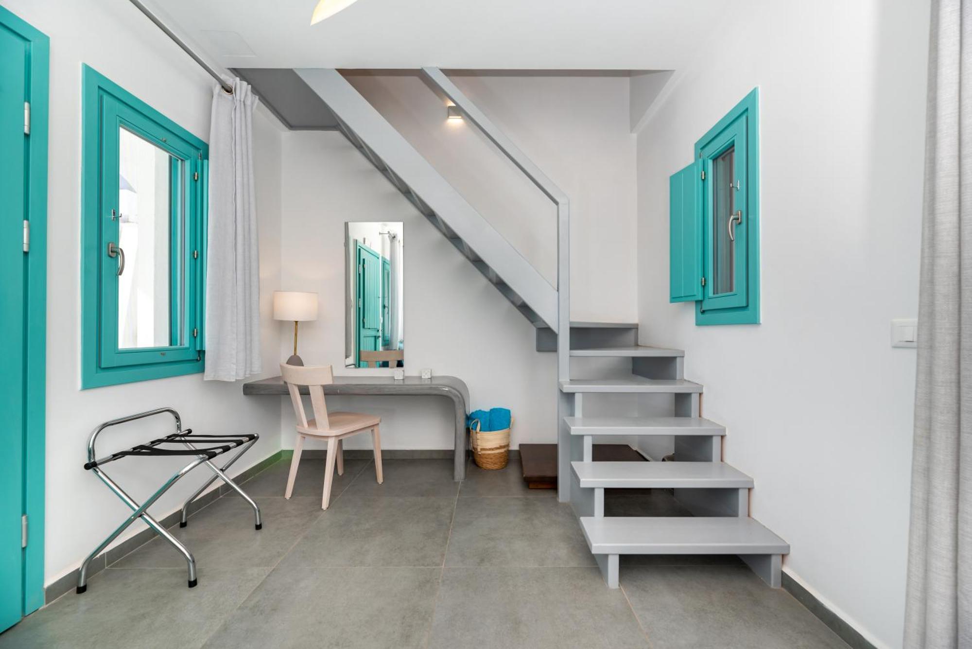 Santa Irina Luxury Sunny Lofts Hotel Perivolos  Exterior foto