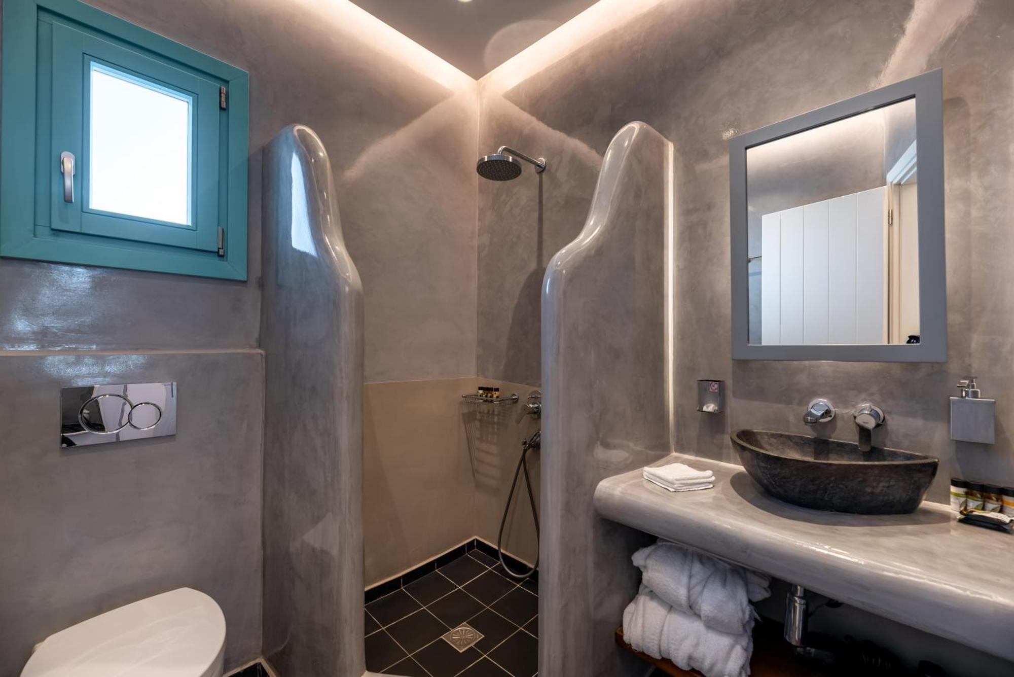 Santa Irina Luxury Sunny Lofts Hotel Perivolos  Exterior foto